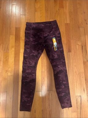 Women’s Camo High-Rise Leggings — Purple
